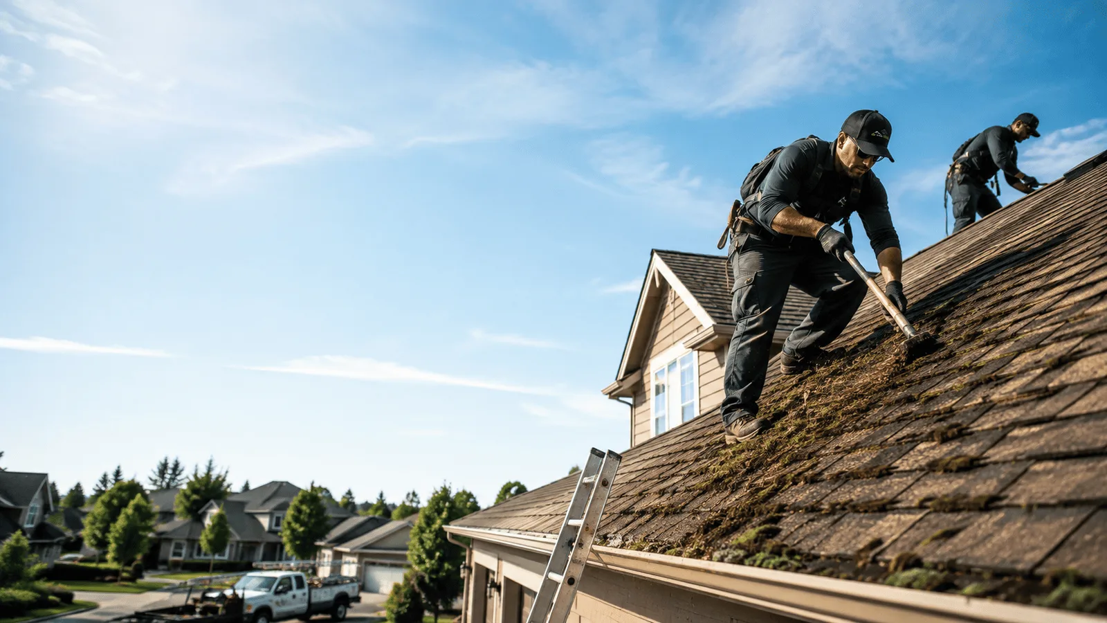 Roof Moss Removal in Rossiter, PA near me
